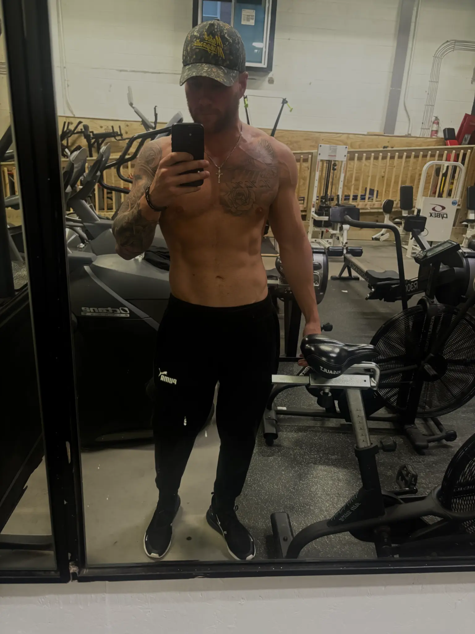 Client gym transformation